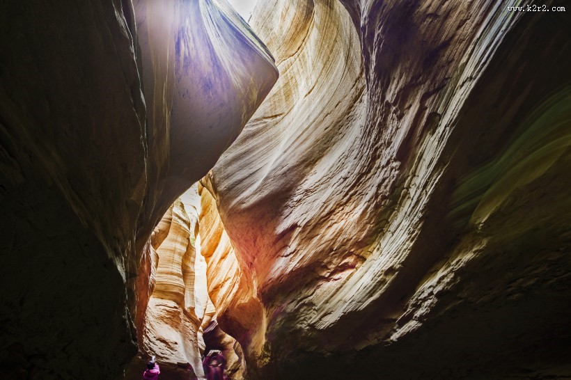 陕西甘泉雨岔大峡谷风景图片大全