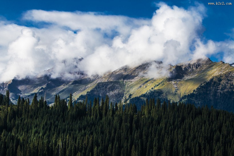 新疆伊利琼库什台风景图片大全