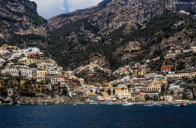 意大利波西塔诺小镇图片大全