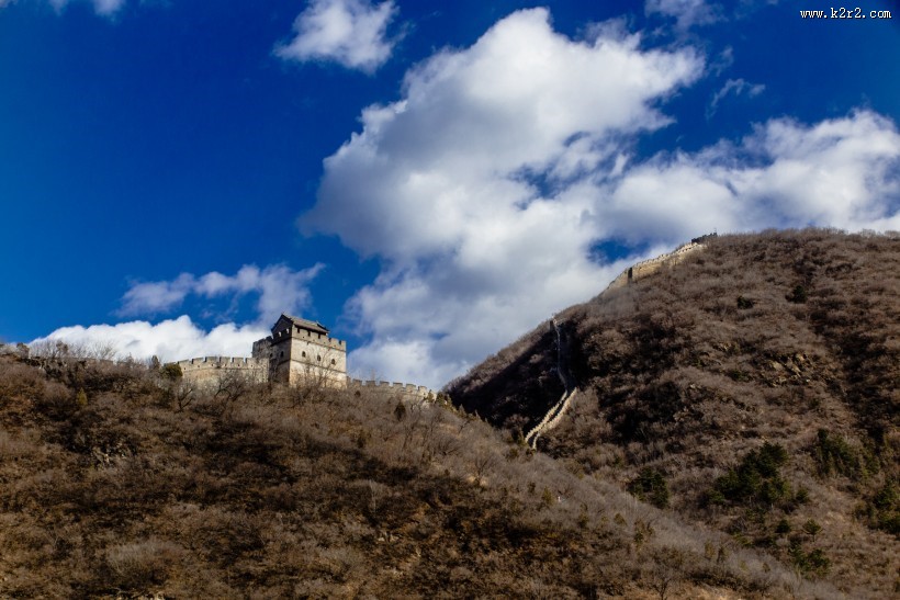 北京响水湖长城风景图片