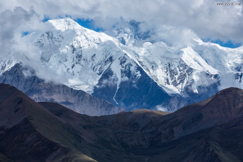 四川稻城亚丁高山风景图片
