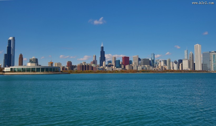 美国芝加哥风景图片