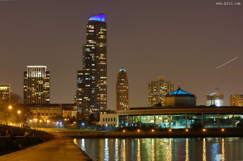 美国芝加哥风景图片