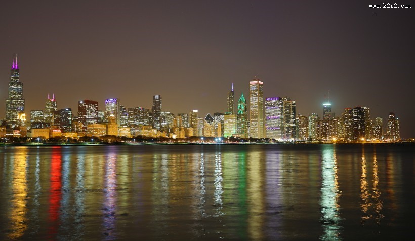 美国芝加哥风景图片