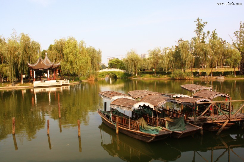 江苏苏州用直古镇风景图片