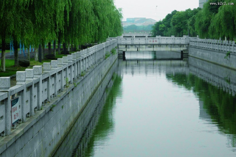 江苏苏州用直古镇风景图片