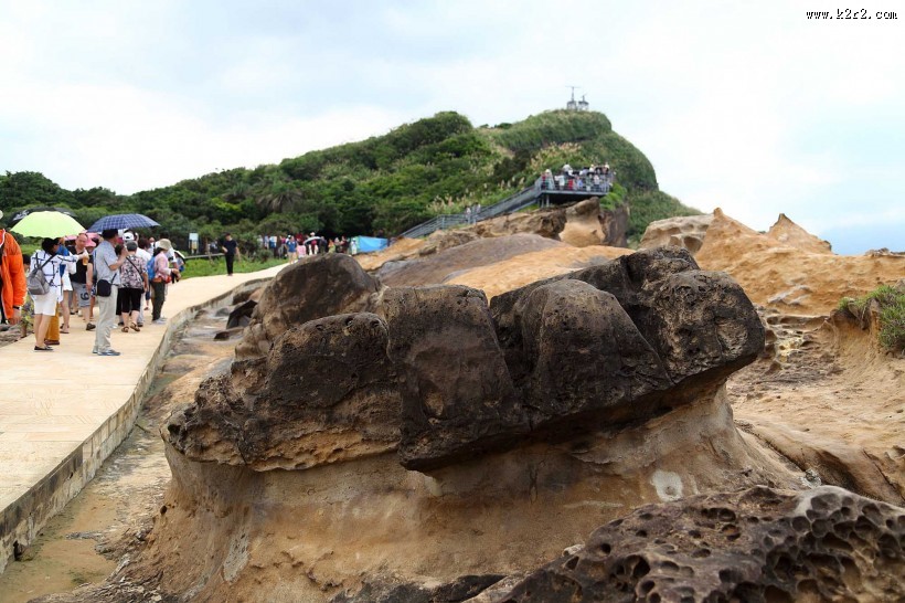 台湾野柳地质公园风景图片