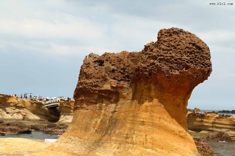 台湾野柳地质公园风景图片
