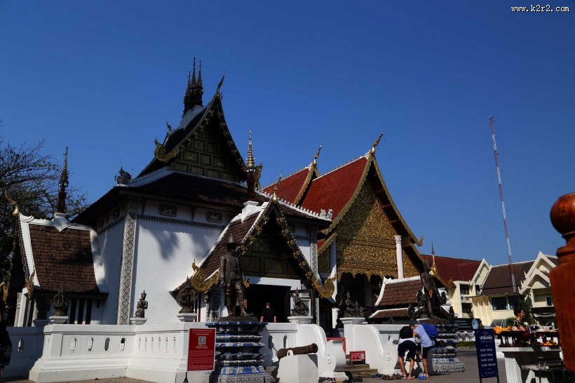 泰国清迈柴迪隆寺风景图片