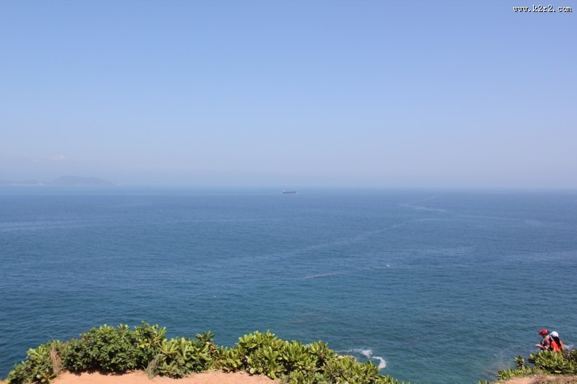 广东深圳鹿嘴山庄度假村唯美海景图片