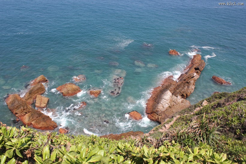 广东深圳鹿嘴山庄度假村唯美海景图片
