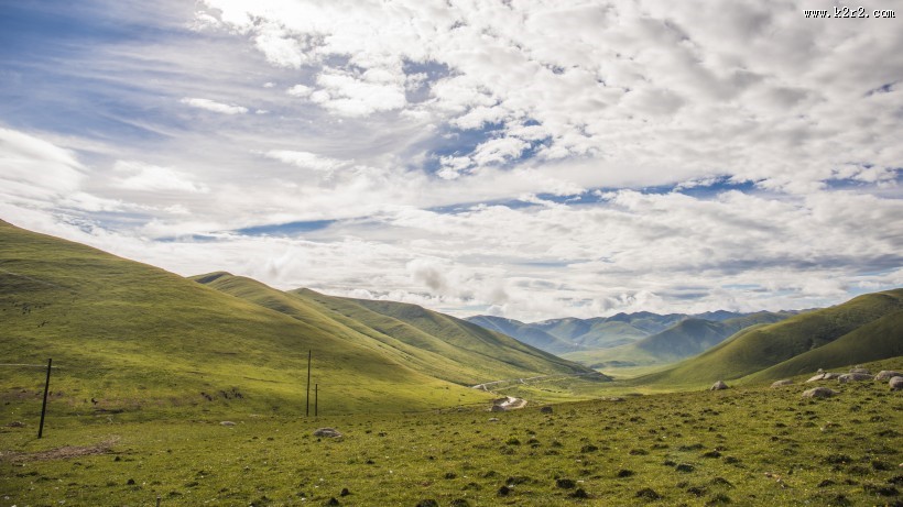 青海年保玉则壮阔风景图片