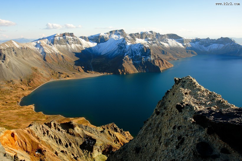 吉林长白山广阔风景图片