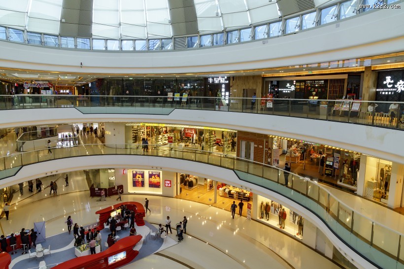 万达广场商场内部图片