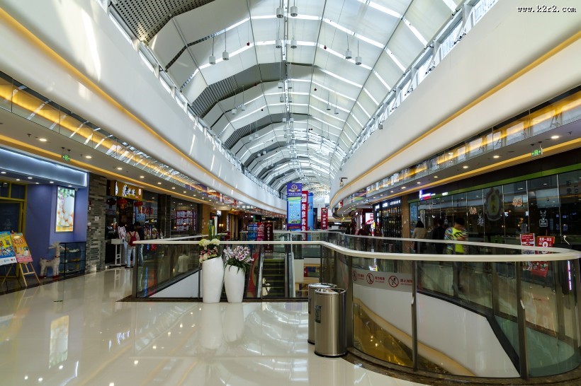 万达广场商场内部图片