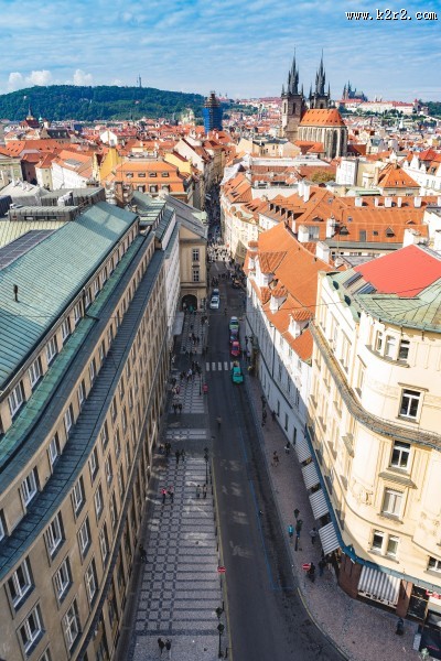 捷克共和国首都布拉格城市风景图片