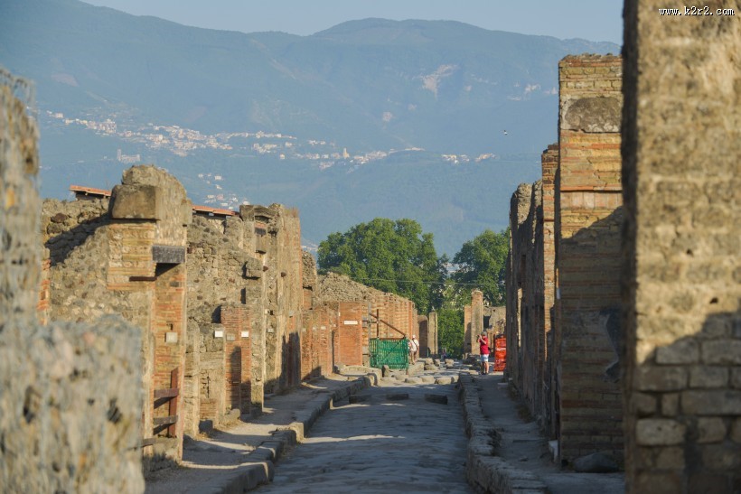 意大利庞贝古城遗址风景图片大全