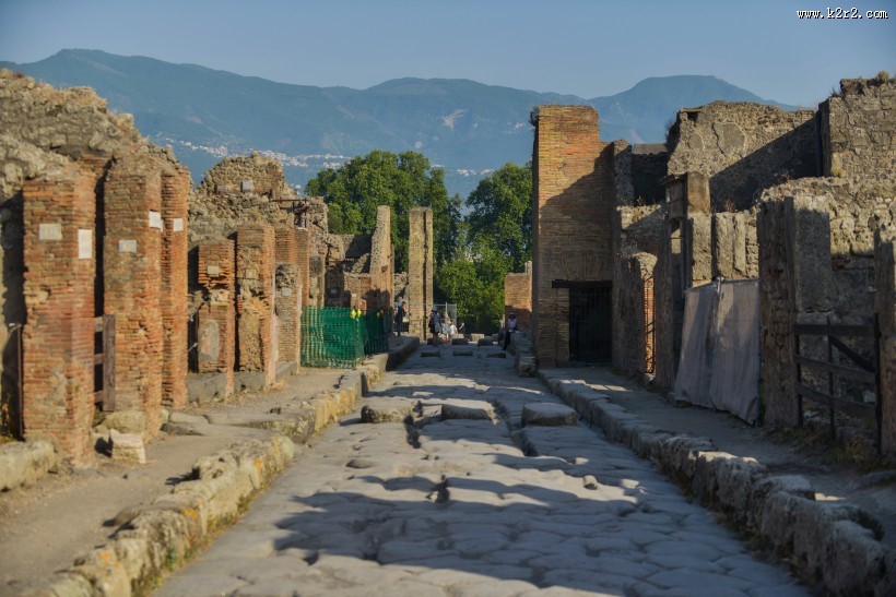 意大利庞贝古城遗址风景图片大全