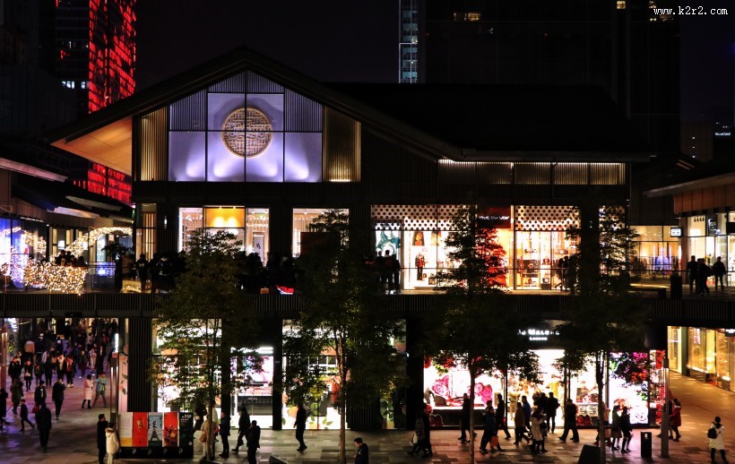 四川成都太古里方所书店内部陈设风景图片