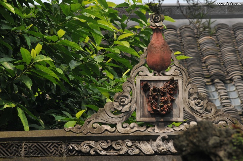 四川新都佛教圣地宝光寺风景图片