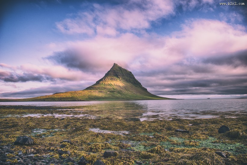 冰岛共和国草帽山图片大全