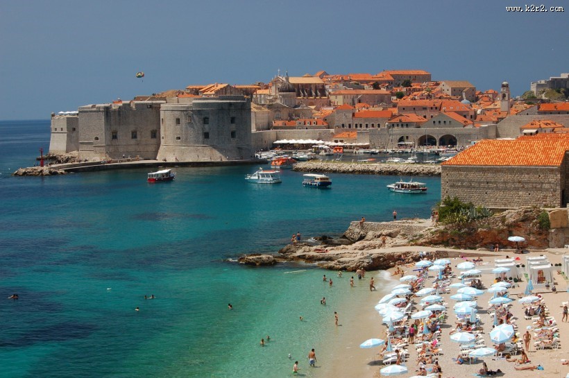 克罗地亚共和国杜布罗夫尼克城市风景图片