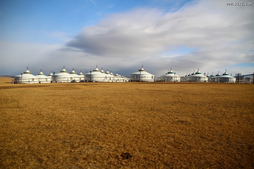 内蒙古呼伦贝尔大草原秋色风景图片