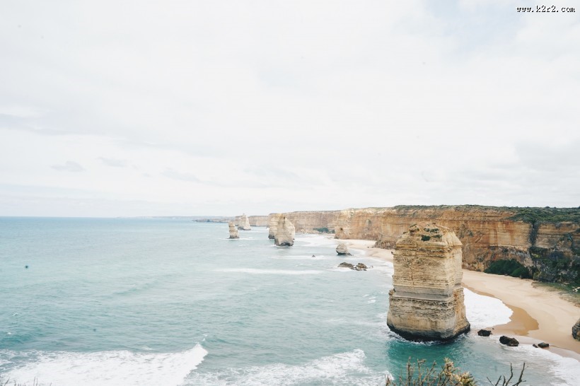 澳大利亚维多利亚州十二使徒岩图片大全