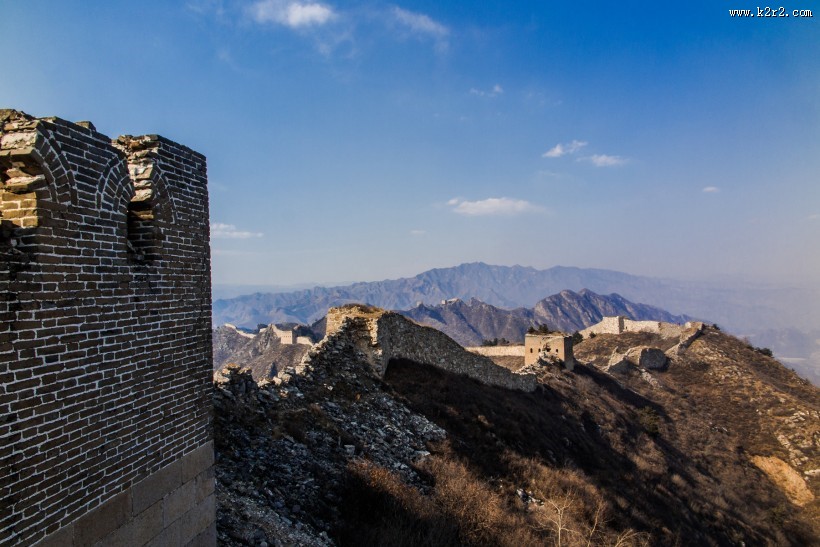 河北涞源亚家庄浮图峪长城风景图片