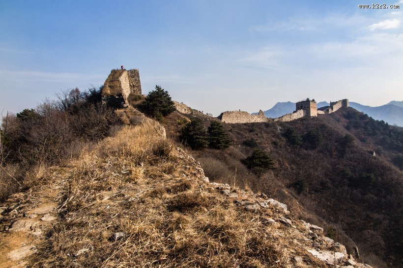 河北涞源亚家庄浮图峪长城风景图片