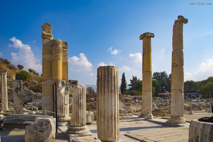 土耳其以弗所风景图片