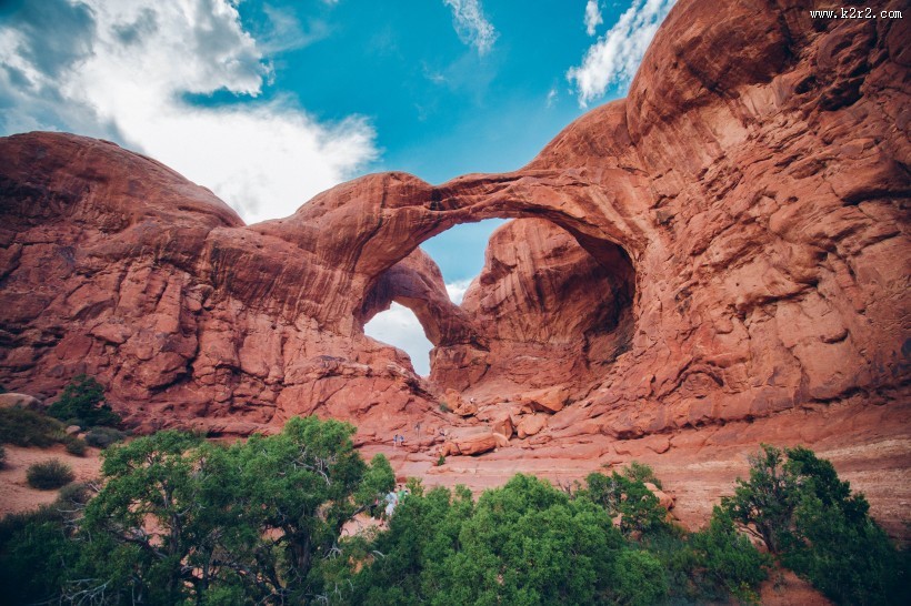 美国拱门国家公园图片