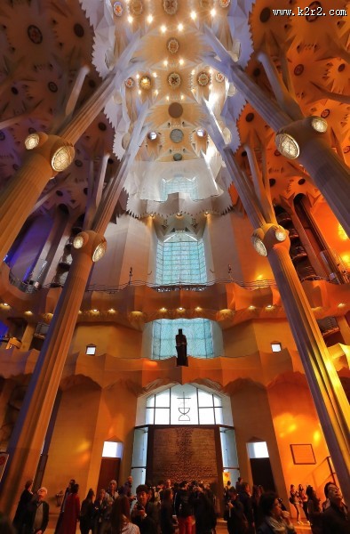 西班牙巴塞罗那圣家族大教堂图片