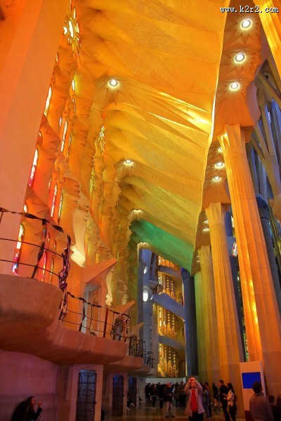 西班牙巴塞罗那圣家族大教堂图片