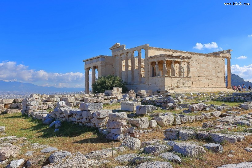 希腊雅典卫城风景图片大全