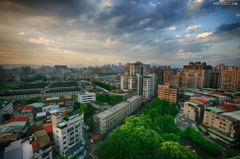 台湾台北市风景图片