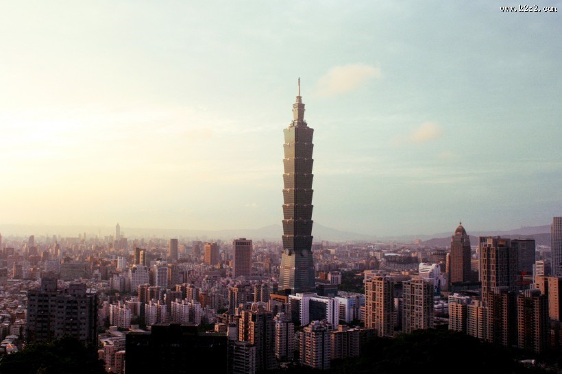 台湾台北市风景图片