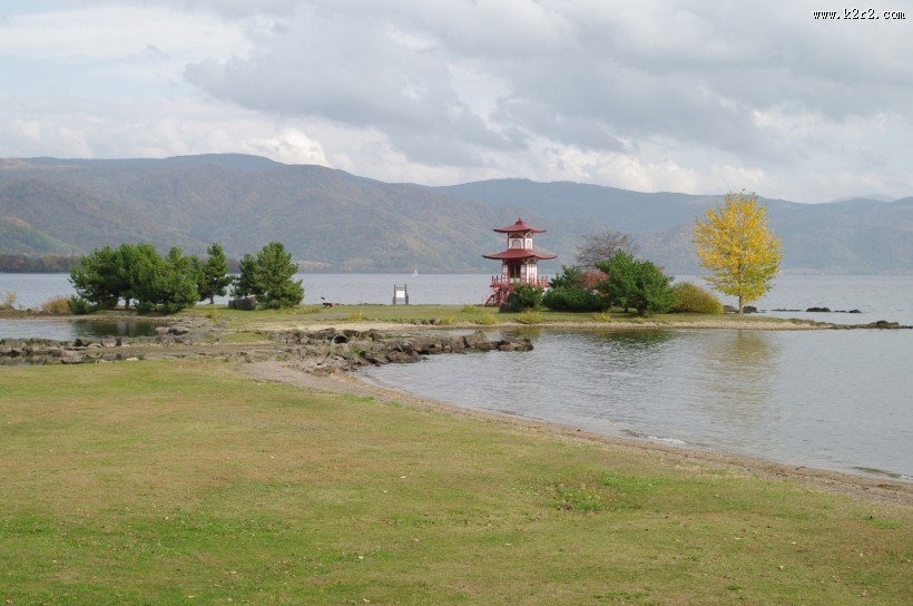 日本北海道洞爷湖的图片