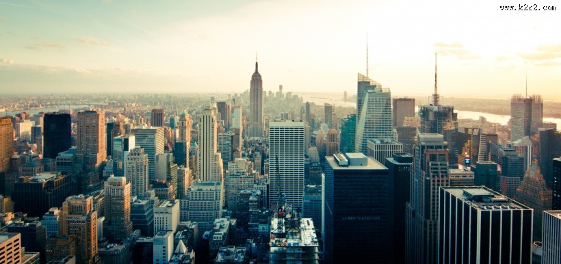 美国纽约曼哈顿城市建筑风景图片