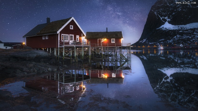 挪威罗弗敦群岛风景图片大全