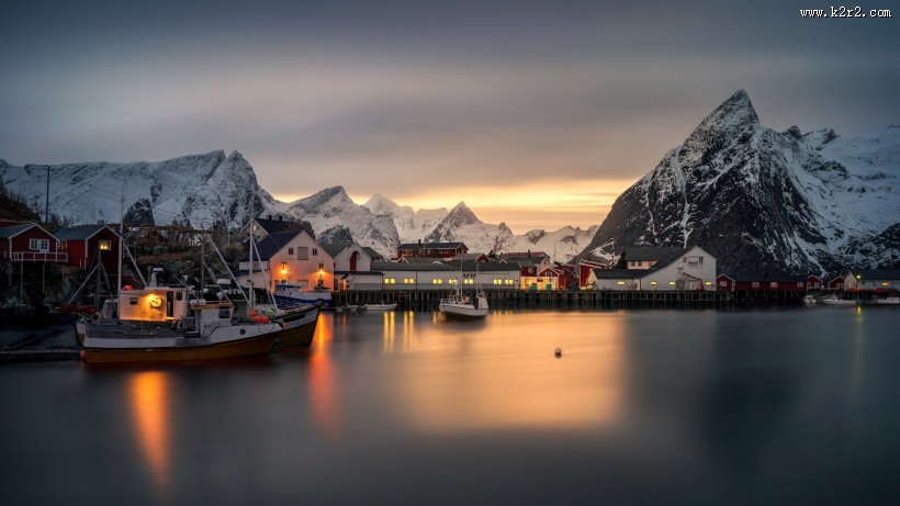 挪威罗弗敦群岛风景图片大全