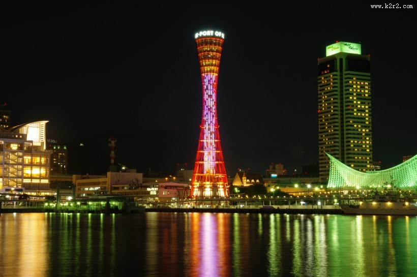 日本神户港口塔的图片