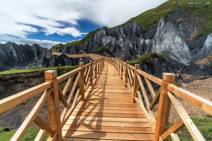 四川墨石公园风景图片