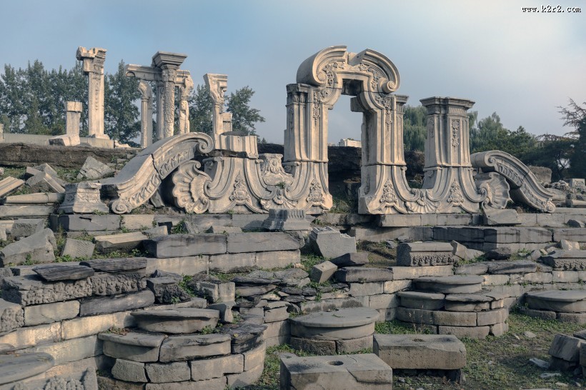 北京圆明园遗址公园图片大全