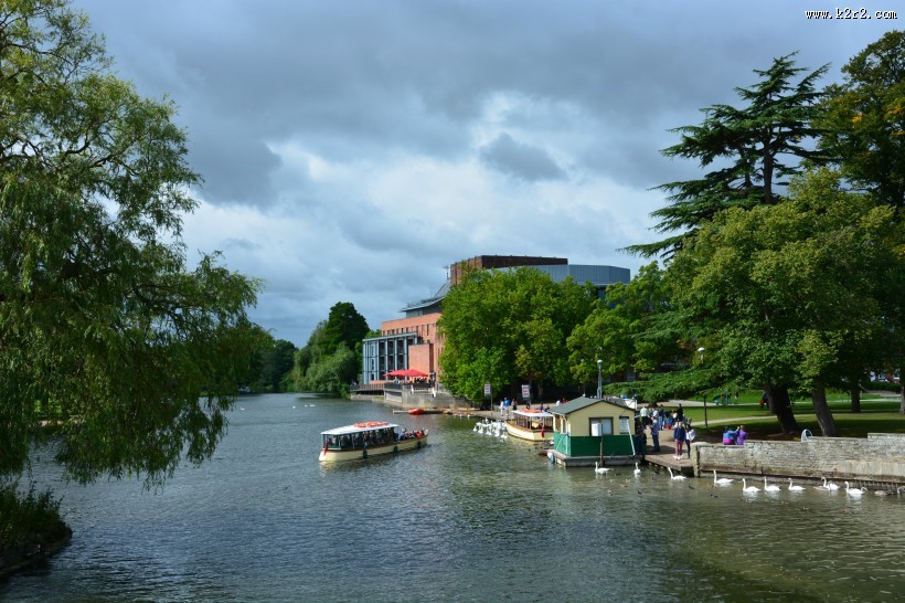 英国斯特拉福德小镇风景图片大全