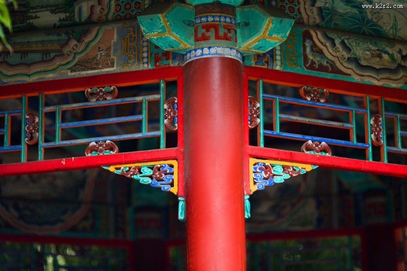 北京古建筑风景图片