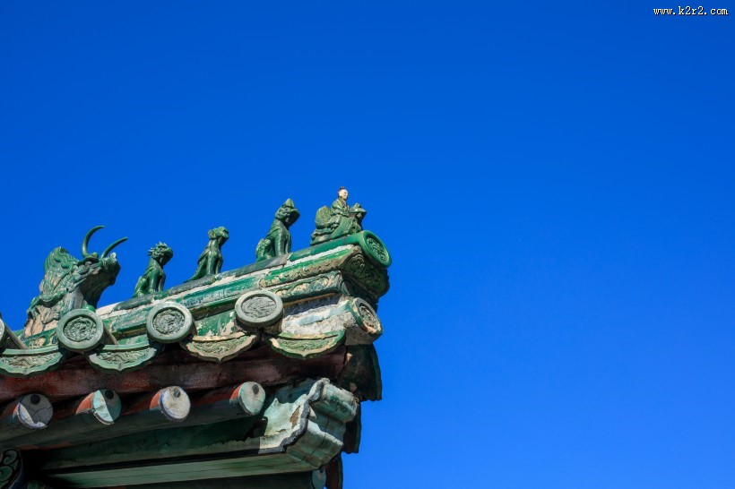 北京古建筑风景图片