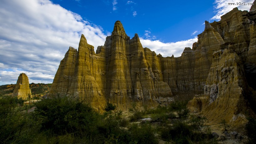 云南元谋土林风景图片