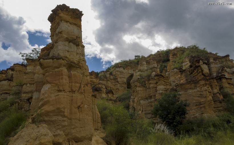 云南元谋土林风景图片大全