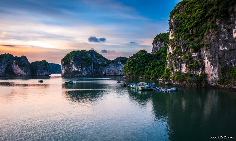 越南下龙湾风景图片